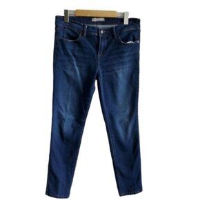 Free People Blue Cropped Jeans Size 29
